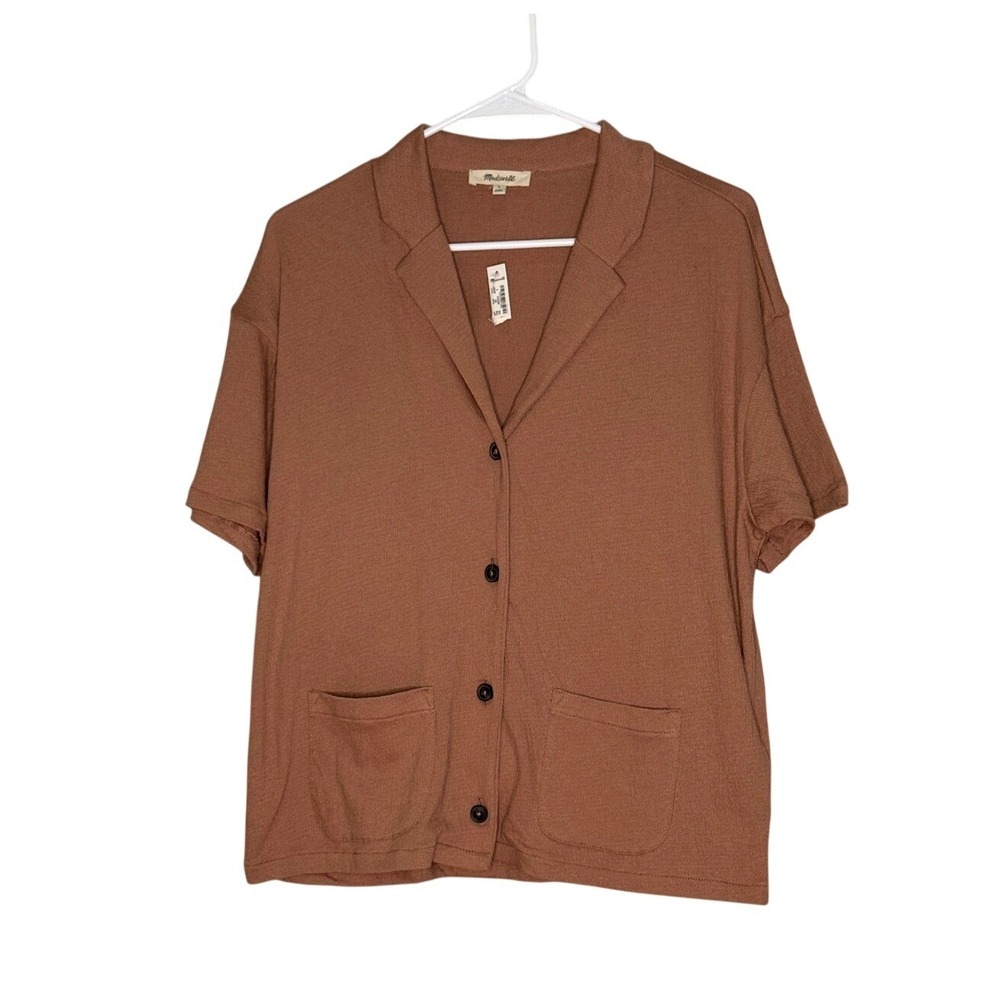 Madewell Lightspun Camp Shirt NWT Minimalist‎ Summer Coastal Capsule Euro